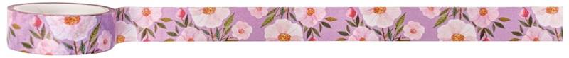 Taśma dekoracyjna WASHI 15 mm x 5 m GARDEN wzór 2