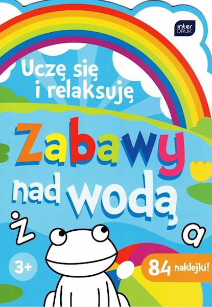 Kolorowanka z naklejkami Uczę się i relaksuję wodą