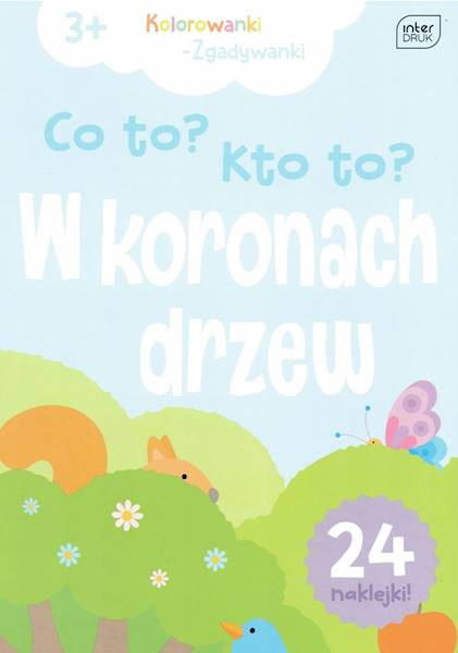 Kolorowanka z naklejkami Co to? Kto to? W koronach