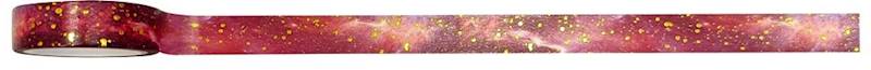 Taśma dekoracyjna WASHI 15 mm x 5 m GALAXY wzór 6