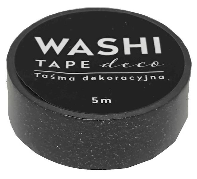 Taśma dekoracyjna WASHI 15 mm x 5 m DECO wzór 9