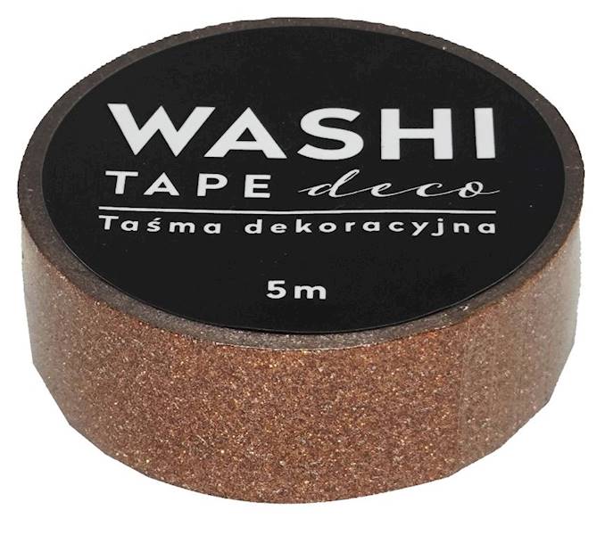 Taśma dekoracyjna WASHI 15 mm x 5 m DECO wzór 11