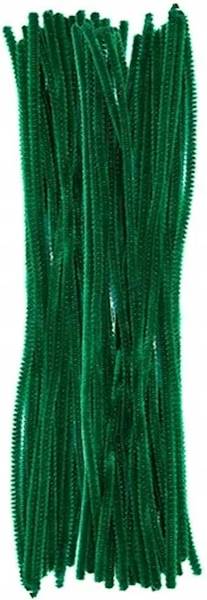 Druciki kreatywne 0,6x30cm 40szt zielone