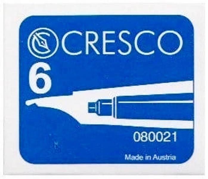 Naboje niebieskie Cresco 6 sztuk opak.