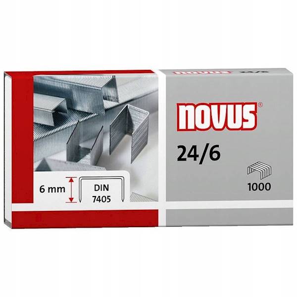 Zszywki 24/6 Novus