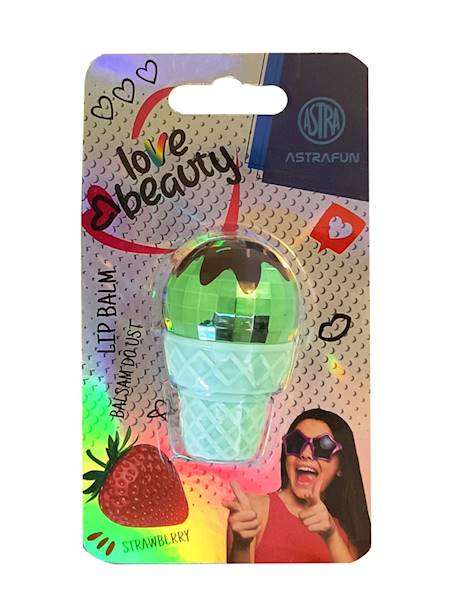 Balsam do ust ASTRAFUN Ice Cream truskawka morski