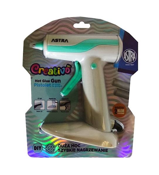 Pistolet do kleju na gorąco ASTRA Creatiivo 30W du