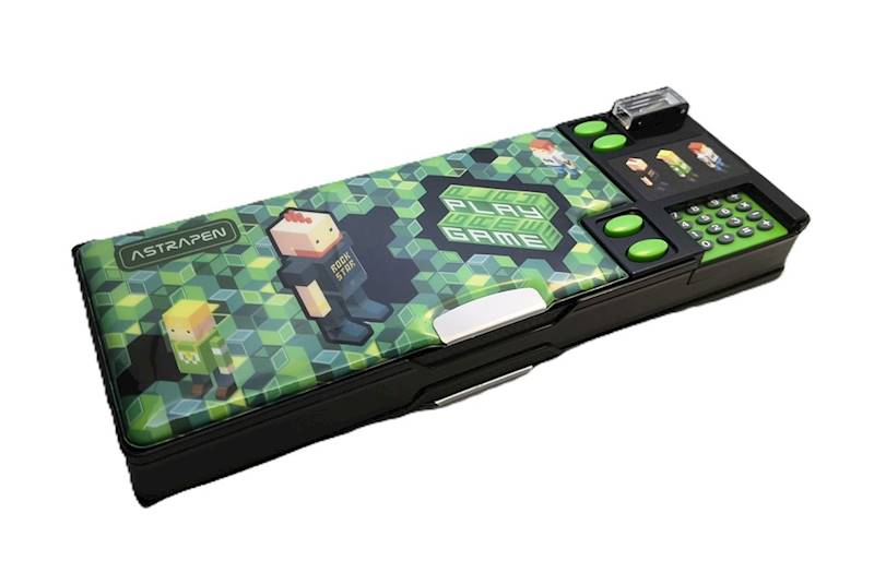 Piórnik z kalkulatorem ASTRAPEN Pixel Game On