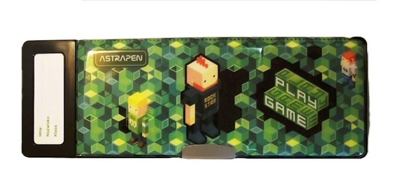 Piórnik z kalkulatorem ASTRAPEN Pixel Game On