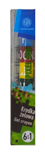 Kredka żelowa przekładana 6w1 ASTRAKIDS Pixel one