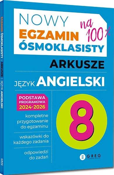 Nowy Egzamin ósmoklasisty Język Angielski Arkusze