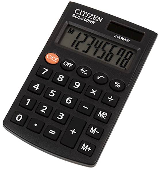 Kalkulator CITIZEN kieszonkowy SLD-200NR