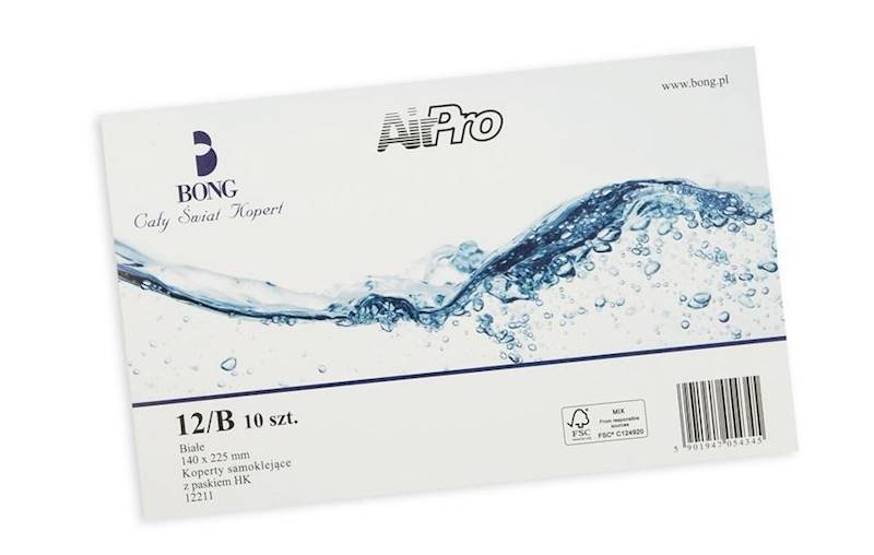 Koperta bąbelkowa Airpro 12/B białe (10szt)