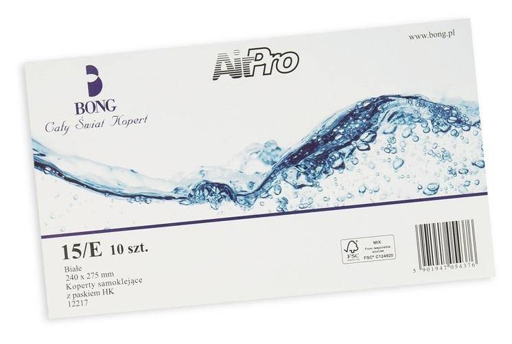 Koperta bąbelkowa Airpro 15/E białe (10szt)
