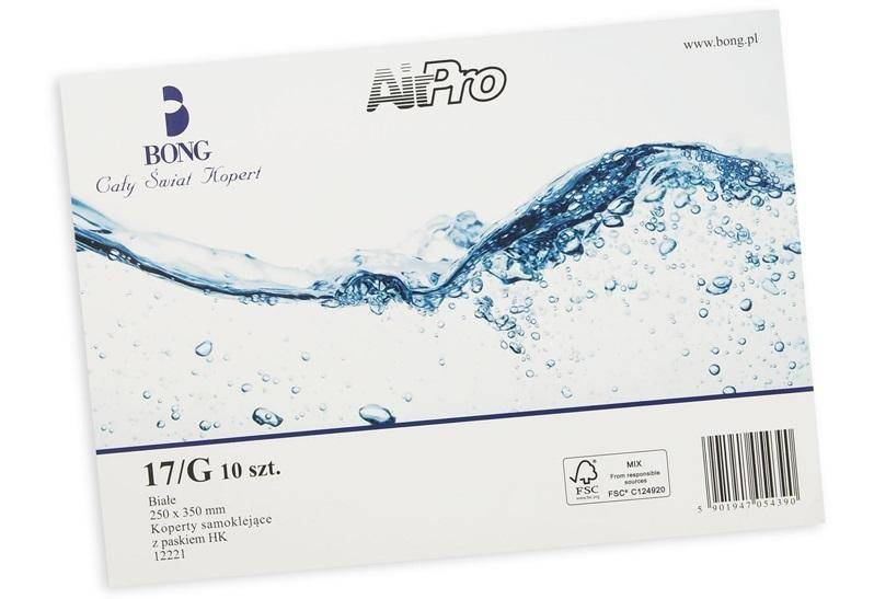 Koperta bąbelkowa Airpro 17/G białe (10szt)