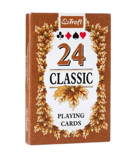 Karty do gry 24 listki TREFL Classic 