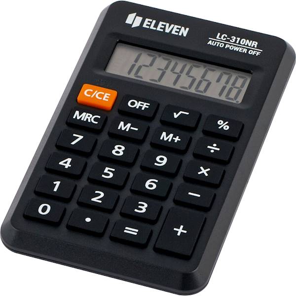 Kalkulator Eleven kieszonkowy LC-310NR czarny