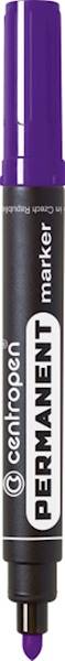 Marker Permanenty CENTROPEN 8566 fioletowy