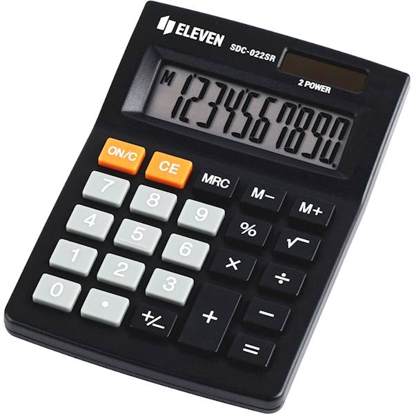 Kalkulator Eleven biurowy SDC-022SR 2 Power