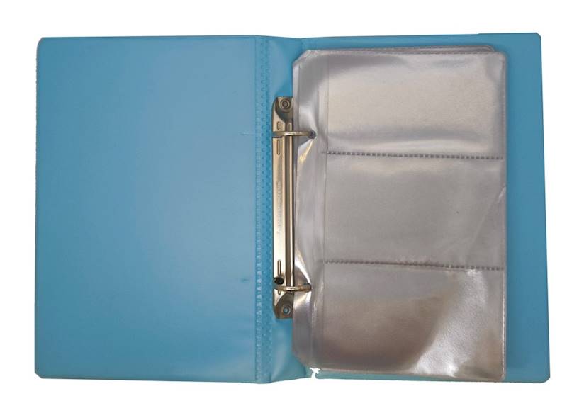 Wizytownik 120 PVC pastel niebieski Panta Plast