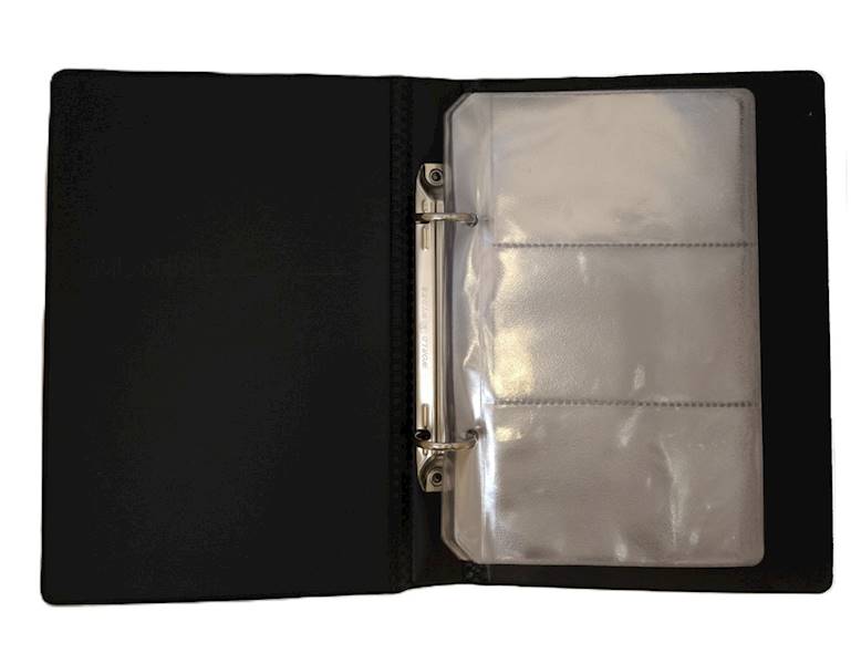 Wizytownik 120 PVC czarny Panta Plast