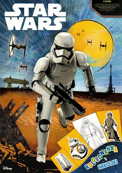 Star Wars Kolorowanka i naklejki Ameet