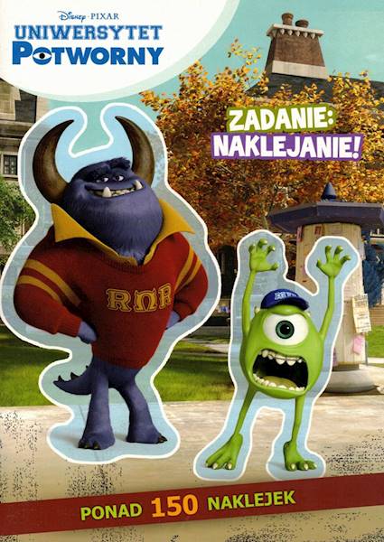 Uniwersytet Potworny. Zadanie naklejanie