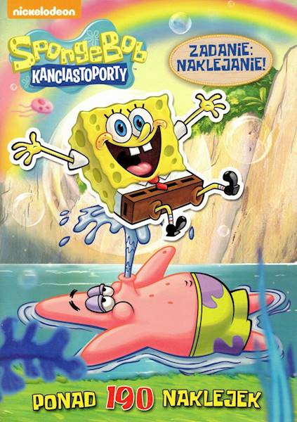 SpongeBob Kanciastoporty. Zadanie. Naklejanie
