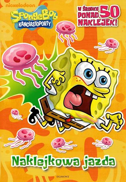 Sponge Bob Kanciastoporty. Naklejkowa jazda