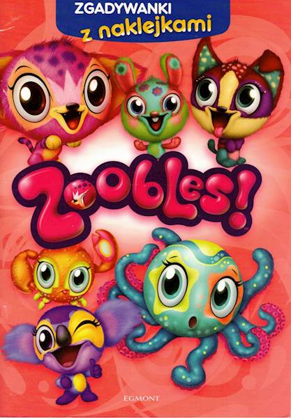 Zoobles! Zgadywanki z naklejkami Egmont