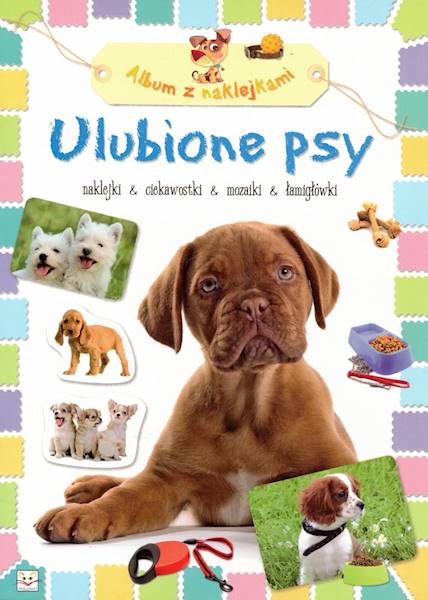 Album z naklejkami Ulubione psy Aksjomat