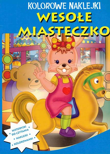 Kolorowe naklejki Wesołe miasteczko Book House