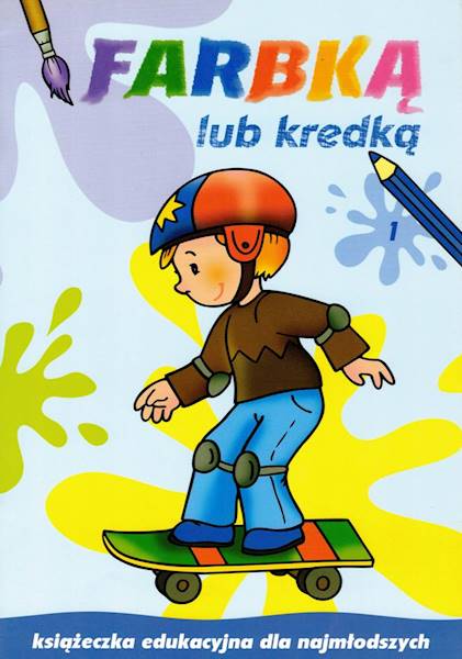 Kolorowanka Farbką lub kredką część 1 Skrzat