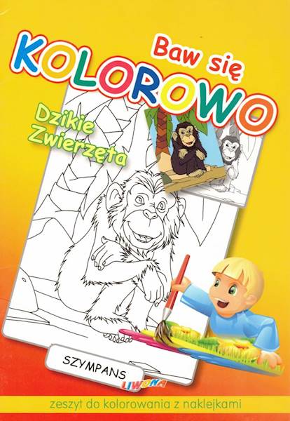 Baw się kolorowo - Dzikie zwierzęta Liwona