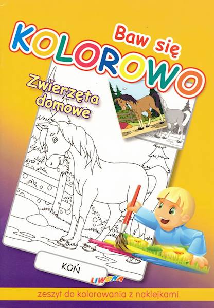 Baw się kolorowo - Zwierzęta domowe Liwona