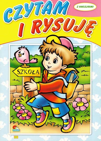 Kolorowanka Czytam i rysuję Krzesiek n. 51