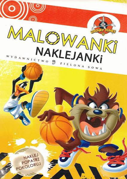 Malowanki Naklejanki Kaczor Daffy, Diabeł Tasmańsk