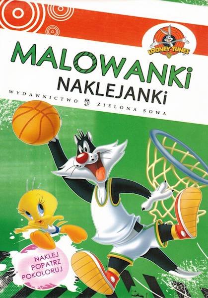 Malowanki Naklejanki Kot Sylwester, Tweety