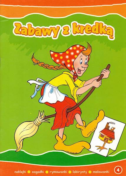 Zabawy z kredką część 4 Skrzat