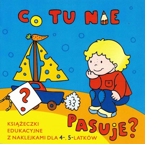 Książeczka edukacyjna Co tu nie pasuje? Skrzat