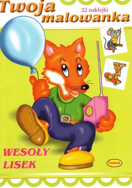 Twoja malowanka - Wesoły lisek Pasja
