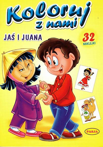 Koloruj z nami Jaś i Juana Pasja