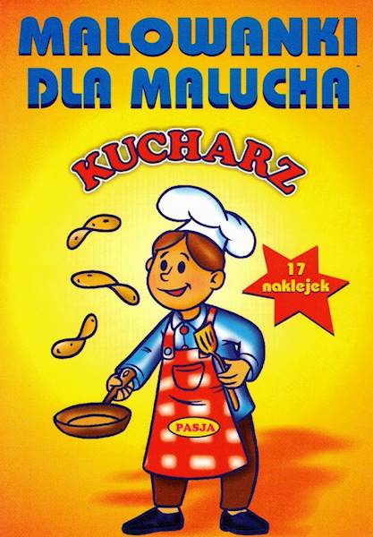 Malowanki dla malucha - Kucharz Pasja