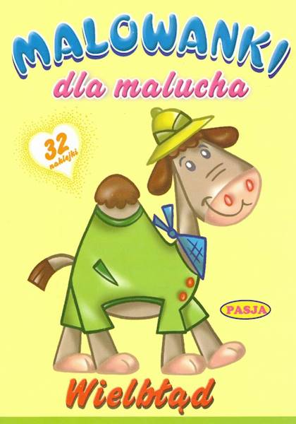 Malowanki dla malucha - Wielbłąd Pasja