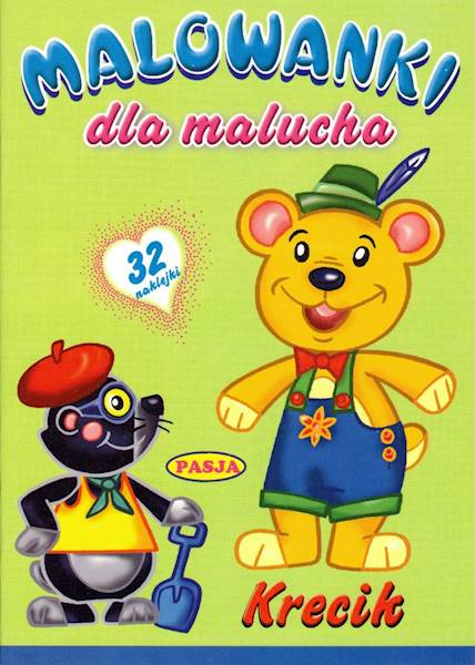 Malowanki dla malucha - Krecik Pasja