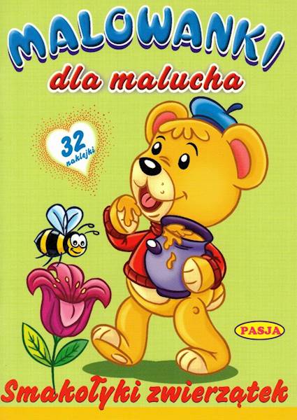 Malowanki dla malucha - Smakołyki zwierzątek PASJA