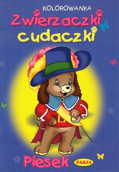 Kolorowanka Zwierzaczki cudaczki - Piesek Pasja