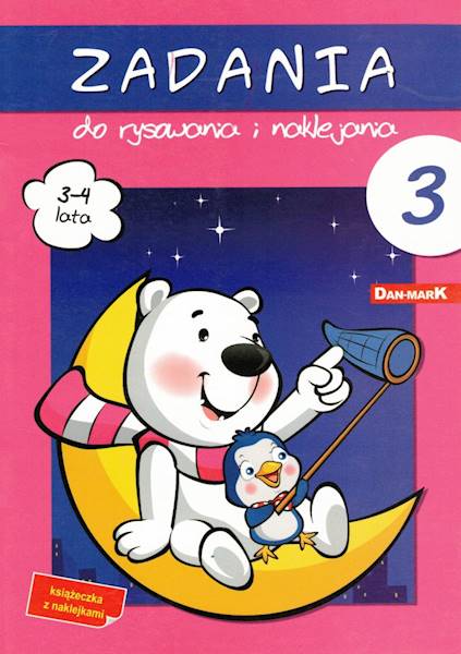 Książeczka edukacyjna Zadania do rysowania część 3