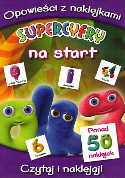 Supercyfry - Supercyfry na start Opowieści Egmont