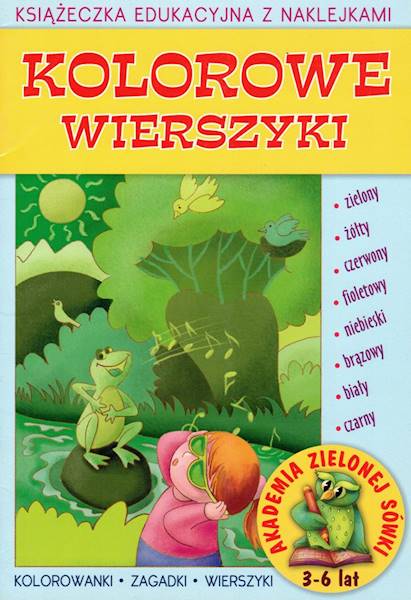Książeczka edukacyjna Kolorowe wieszyki ZS